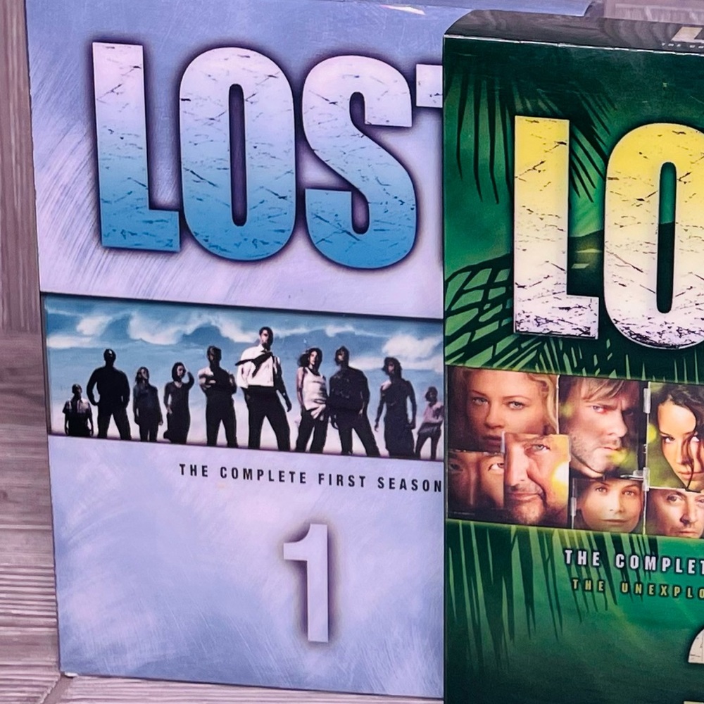 Lost complete season one 7 disk show dvd